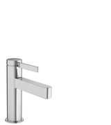 hansgrohe Finoris Einhebel-Waschtischmischer 100 mit Push-Open Ablaufgarnitur Chrom, 76010000