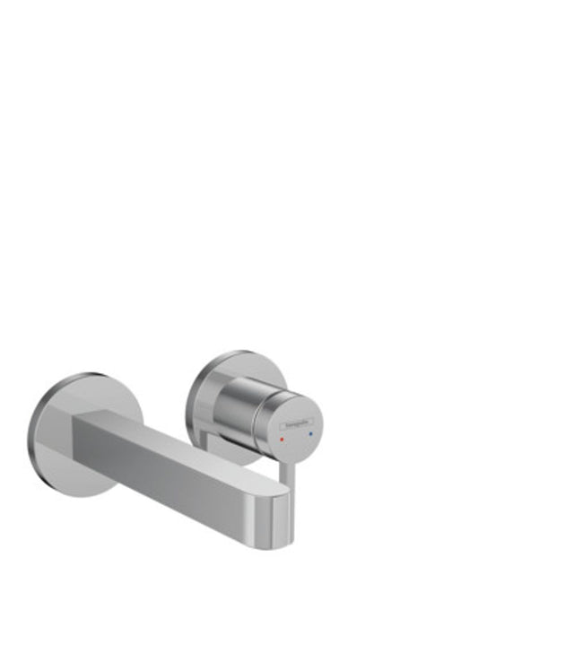 hansgrohe Finoris Einhebel-Waschtischmischer Unterputz für Wandmontage mit Auslauf 16,8 cm Chrom, 76051000