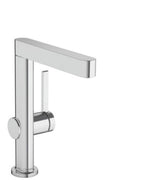 hansgrohe Finoris Einhebel-Waschtischmischer 230 mit Schwenkauslauf und Push-Open Ablaufgarnitur Chrom, 76060000