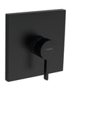 hansgrohe Finoris Einhebel-Brausemischer Unterputz für iBox universal Mattschwarz, 76615670