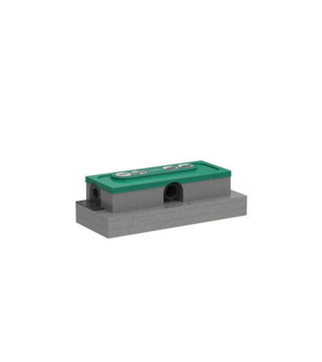 hansgrohe uBox universal Grundkörper Duschrinnen Ablaufgehäuse für flache Installation, 01000180