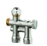 HEIMEIER Einrohrverteiler TA RVES,DN 15 Anschluss Innengewinde Rp 1/2, 50601100