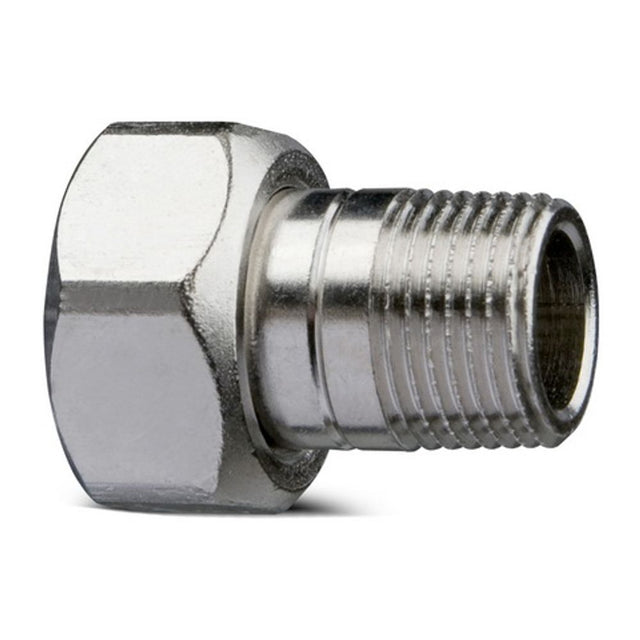 HEIMEIER Heizkörper-Anschlussverschr. R 3/8 x M 22, AMETAL-C vernickelt, 50701510