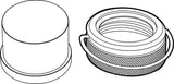 TA Behördenkappe, M30 x 1,5 Set aus Kunststoffkappe/Sicherungsring, 52164100