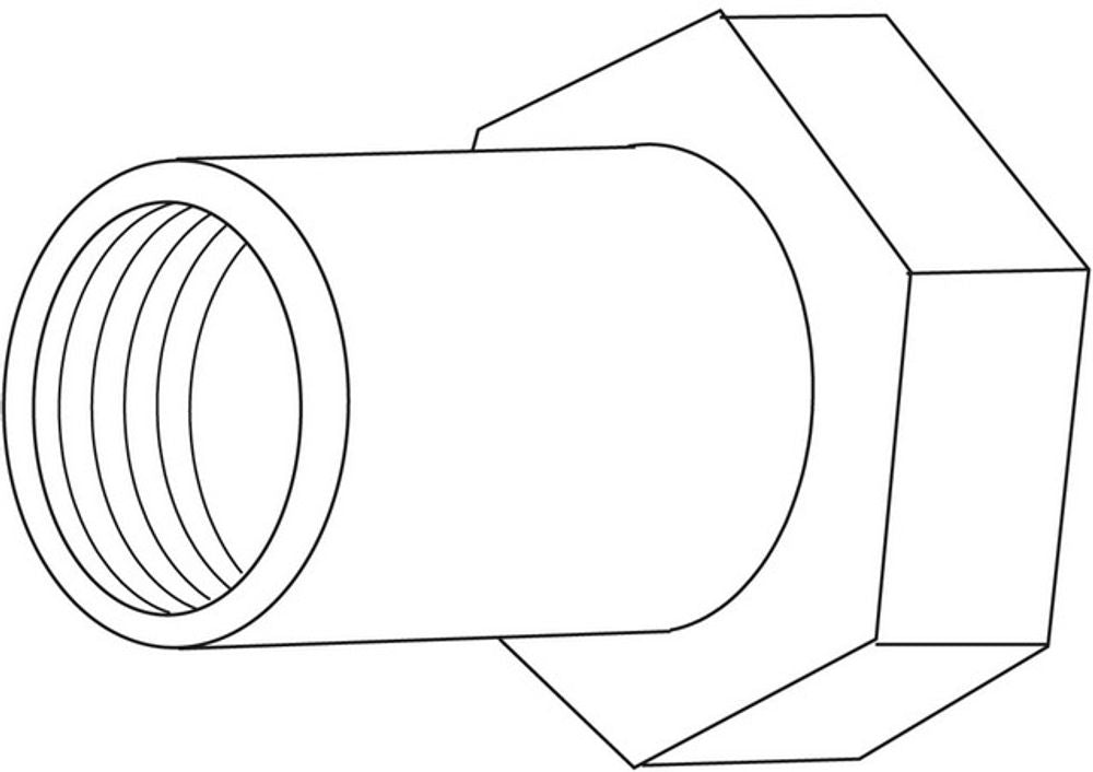TA Anschlusskupplung IG, R 1 1/2" zu KTH, DA 516, DKH 512, K 512, 52759040
