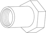 TA Anschlusskupplung IG, R 1 1/2" zu KTH, DA 516, DKH 512, K 512, 52759040