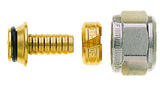 HEIMEIER Klemmverschraubung vernickelt für Kunststoffrohr 17x2 mm und G 3/4 AG, 1311-17.351