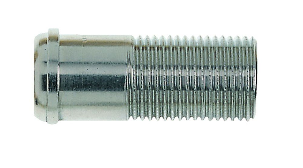 HEIMEIER Schraubnippel lang, R 1/2 Gesamtlänge 54 mm, vernickelt, 2201-02.010