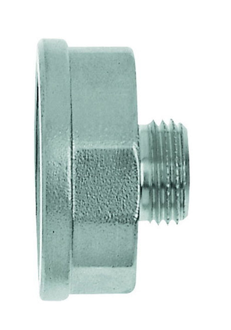 HEIMEIER Reduzierstück Rp 3/4 x R 1/2, Messing vernickelt, 2201-32.044