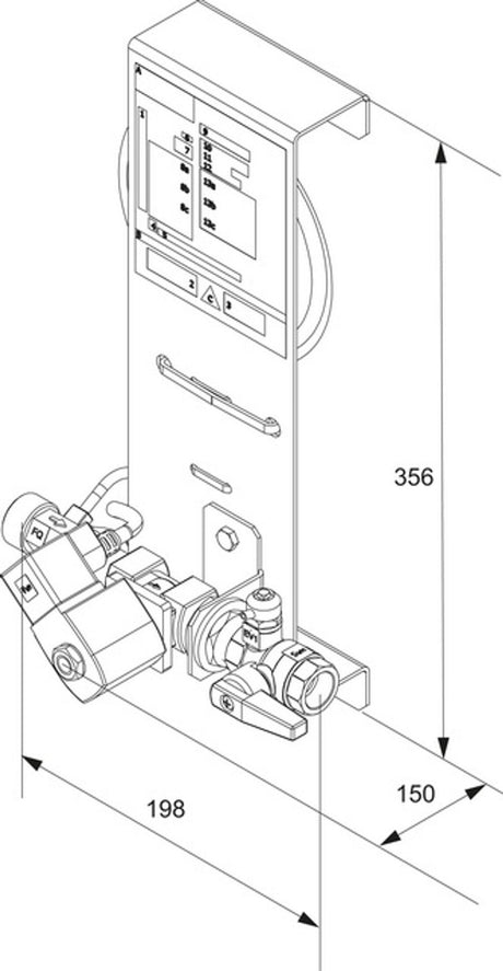 PNEUMATEX Nachspeisung Pleno PX Connect für Compresso Druckhalteanlagen, 30106010011