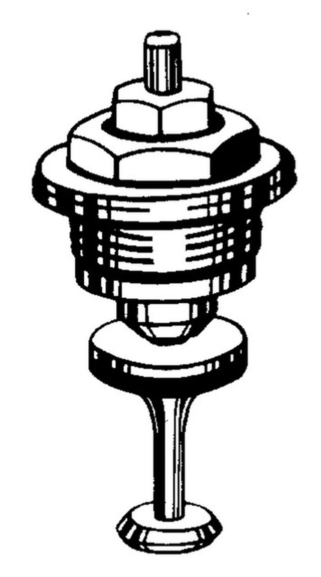 HEIMEIER Thermostat-Oberteil für Einrohrventil mit Tauchrohr ab Mai 1981, 3831-02.299