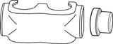 HEIMEIER Verkleidung Multilux, Vekolux für Eck- und Durchgangsform, weiss, 3850-50.553