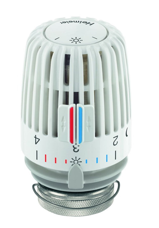HEIMEIER Thermostat-Kopf K weiß, Behördenausführung, m. Nullstell., 7020-00.500
