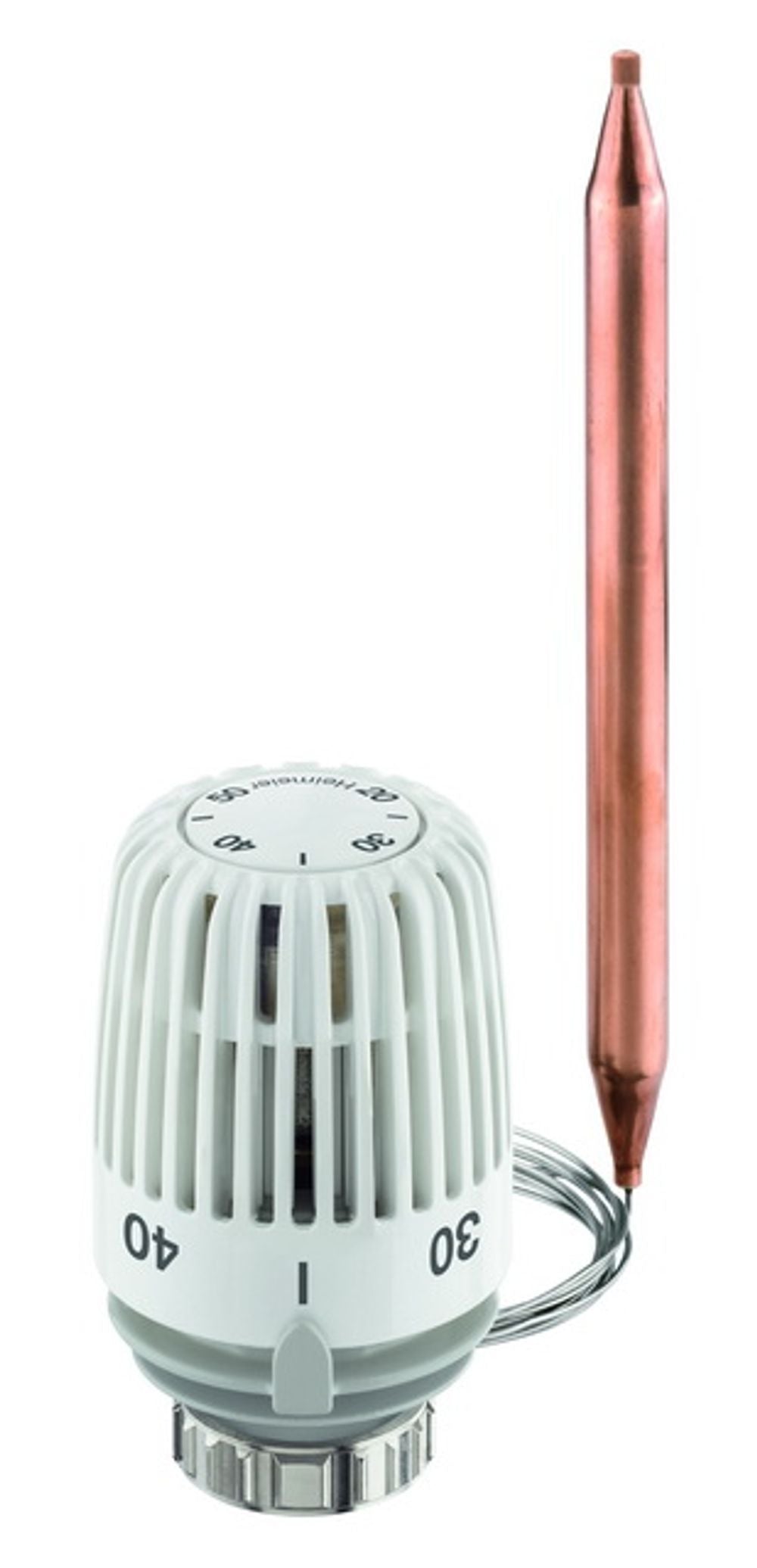 HEIMEIER Thermostat-Kopf K mit Wärmeleitsockel, 20-50 Grad C, 6402-00.500