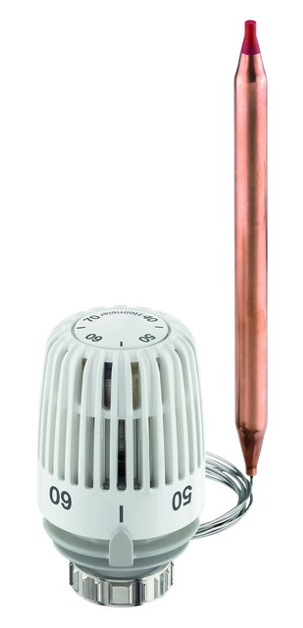 HEIMEIER Thermostat-Kopf K mit Anlege-bzw.Tauchfühler, 10-40 Grad C, 6412-09.500