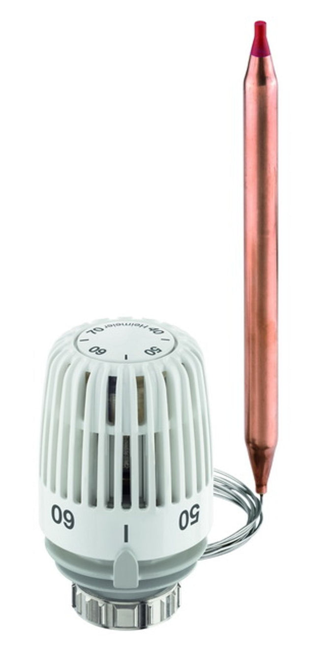 HEIMEIER Thermostat-Kopf K mit Anlege-bzw.Tauchfühler, 10-40 Grad C, 6412-09.500