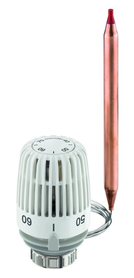 HEIMEIER Thermostat-Kopf K mit Anlege-bzw.Tauchfühler, 40-70 Grad C, 6602-00.500