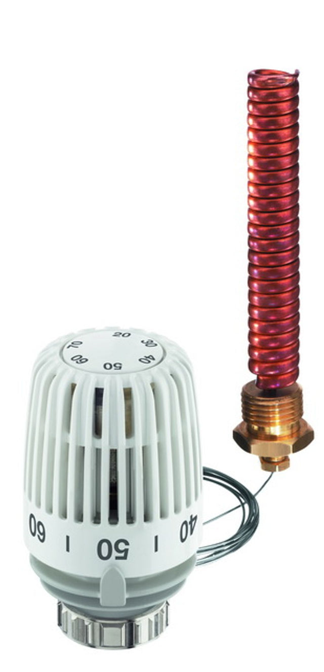 HEIMEIER Thermostat-Kopf K mit Wendel-Tauchfühler, 20-70 Grad C, 6672-00.500