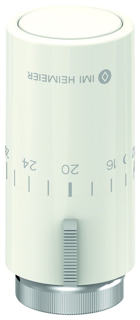 HEIMEIER Thermostat-Kopf Halo weiß RAL 9016, Einstellskala 6-28, 7500-00.500