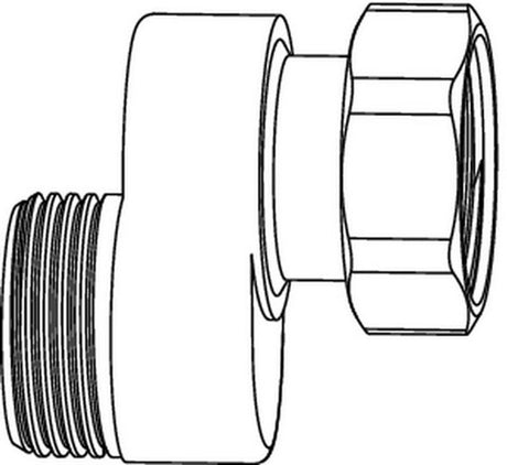 HEIMEIER S-Anschluss für Dynacon Einbauhilfe für Anschlussset m. Zeparo, 9339-00.362