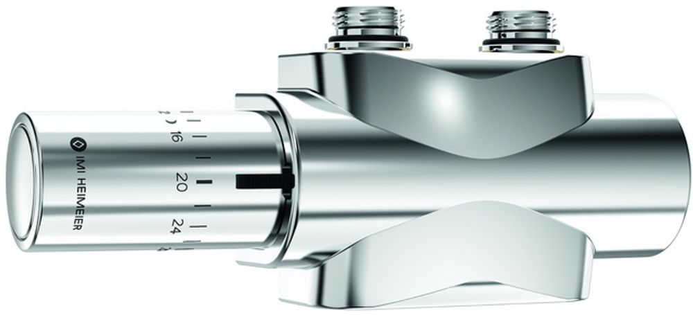 HEIMEIER Ventil Multilux 4-Set Halo Zweirohr, verchromt, 9690-28.800