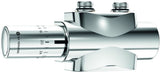 HEIMEIER Ventil Multilux 4-Set Halo Zweirohr, verchromt, 9690-28.800