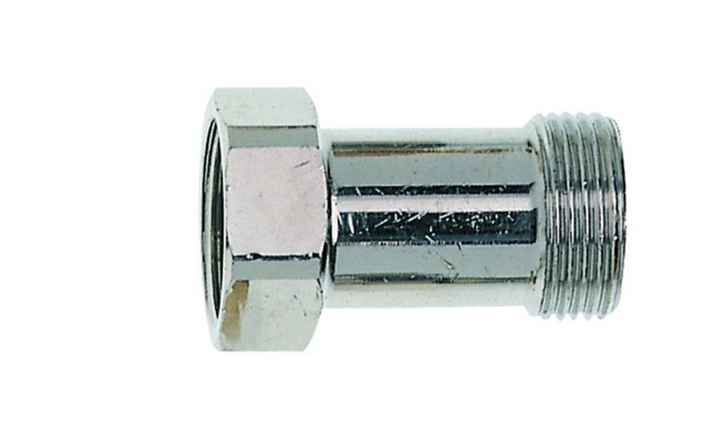 HEIMEIER Längenausgleichsstück M 24 x 1,5, Baulänge 25 mm, Mess. vern., 9715-02.354