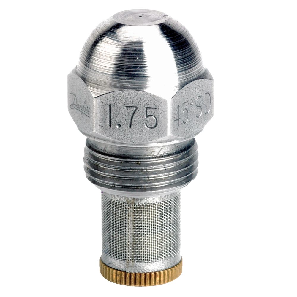 Danfoss Öldüse SD 1,25 USgal/h, 45 Grad, Stahldüse, 030F4024