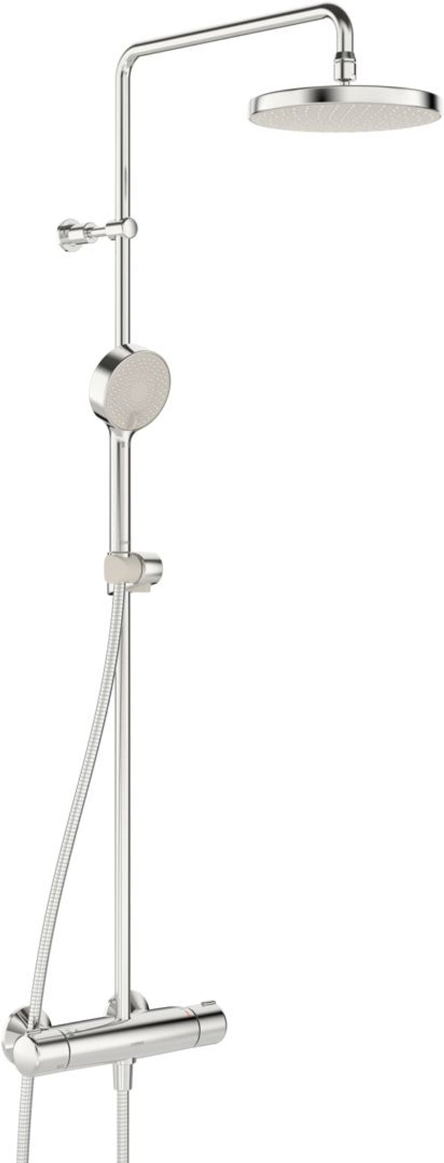 HANSA Regenbrause-Duscharmatur HANSAMICRA 4435 3-strahlig Ausladung 445-470 mm Chrom, 44350130