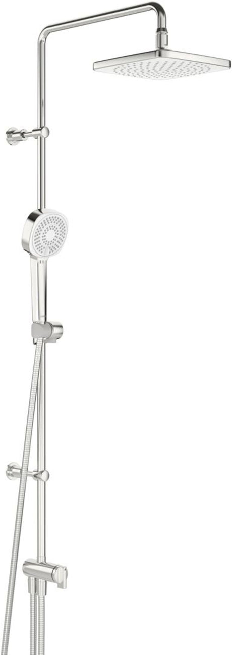 HANSA Kopfbrause-Set HANSABASICJET Style 4438 3-strahlig Ausladung 407 mm Chrom, 44380300