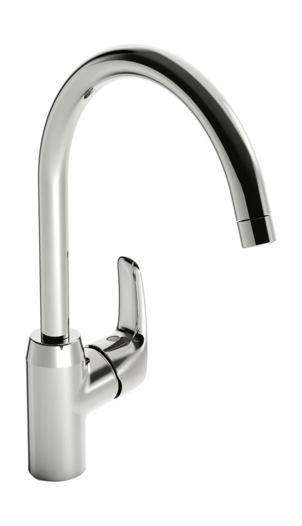 HANSA Einhebelmischer Küchenarmatur HANSAPINTO 4513 Ausladung 213 mm DN15 Chrom, 45132283