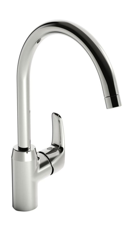 HANSA Einhebelmischer Küchenarmatur HANSAPINTO 4513 Ausladung 213 mm DN15 Chrom, 45132283