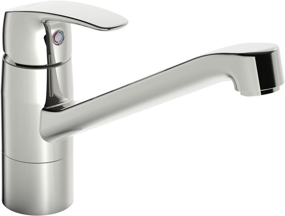 HANSA Einhebelmischer Küchenarmatur, Niederdruck HANSAPINTO 4538 Ausladung 213 mm DN15 Chrom, 45381193
