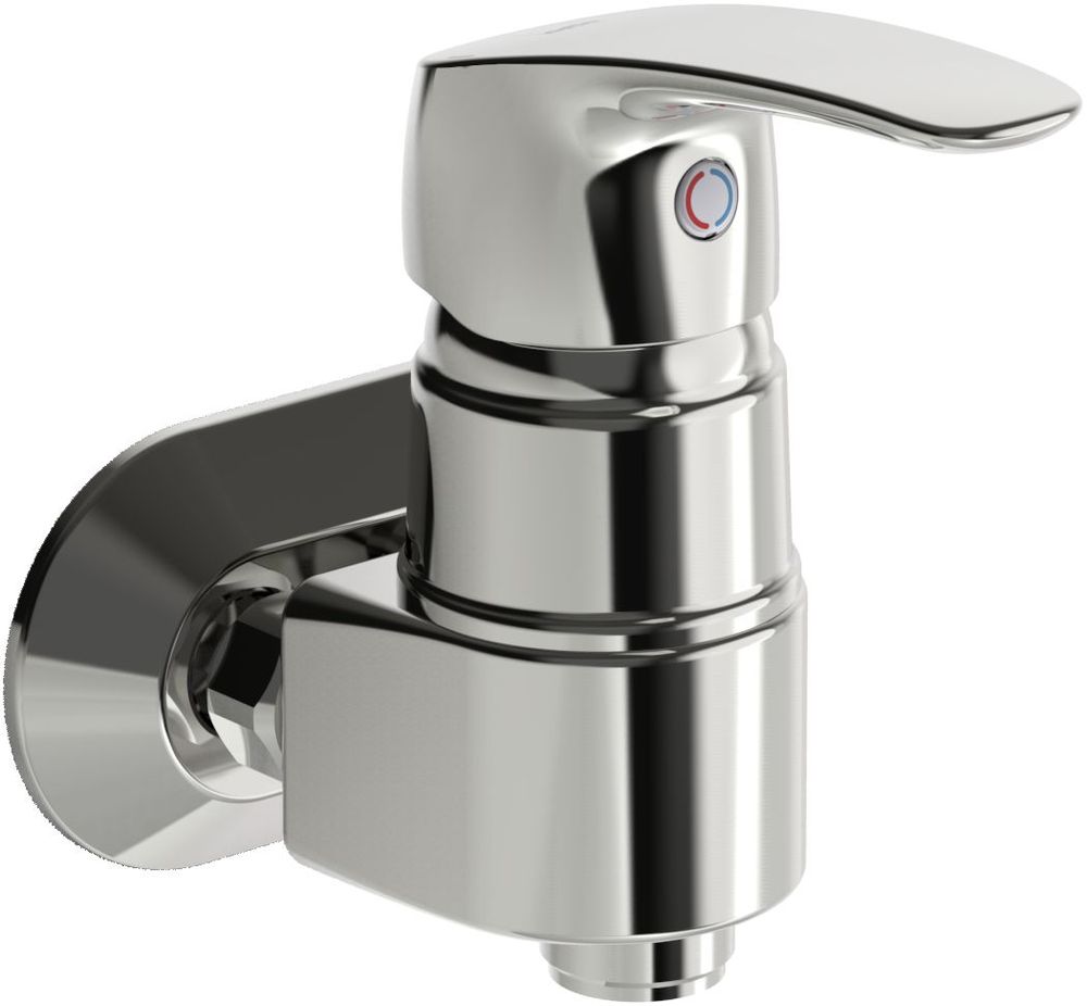 HANSA Einhebelmischer Brausebatterie HANSAPINTO 4569 45cc DN15 Chrom, 45692183
