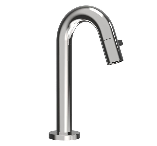 HANSA Einhebelmischer Waschtischbatterie HANSANOVA Style 5093 Ausladung 94 mm DN15 Chrom, 50938101