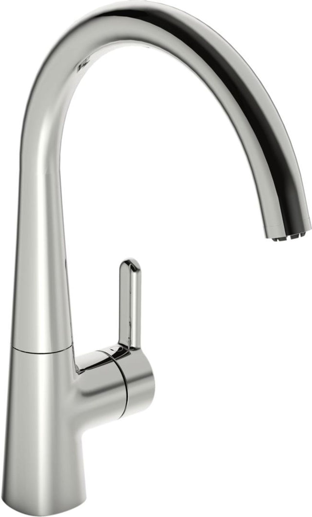 HANSA Einhebelmischer Küchenarmatur, Niederdruck HANSADESIGNO Style 5102 Ausladung 200 mm DN15 Chrom, 51021183