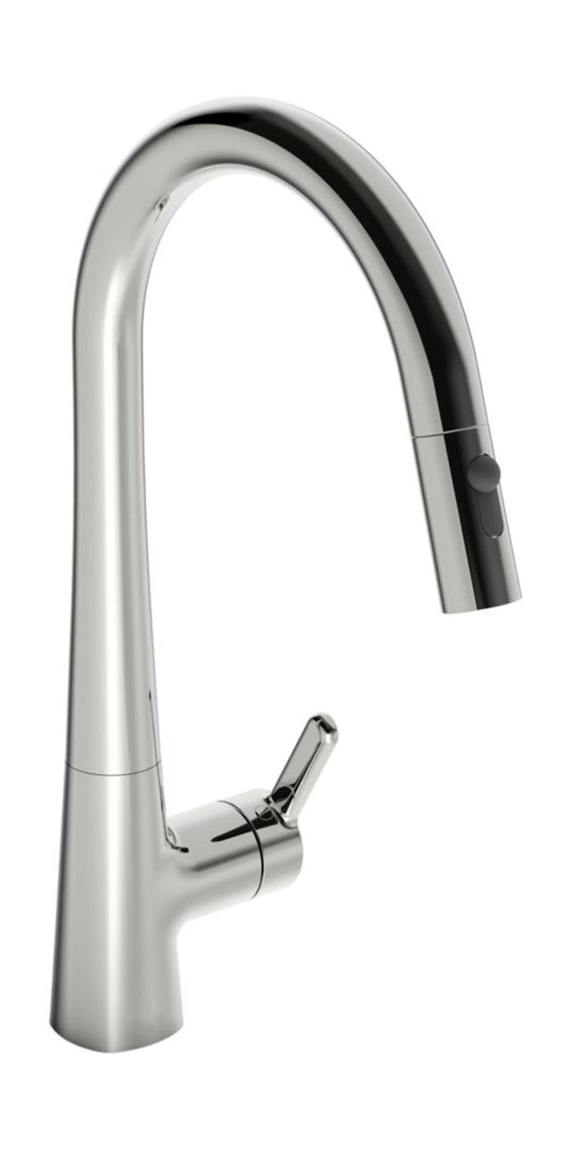 HANSA Einhebelmischer Küchenarmatur HANSADESIGNO Style 5136 Ausladung 200 mm DN15 Chrom, 51362283