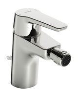 HANSA Einhebelmischer Bidetbatterie HANSAPOLO 5143 Zugstangenablaufgarnitur Ausladung 106 mm DN15 Chrom, 51433293