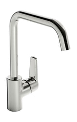 HANSA Einhebelmischer Küchenarmatur HANSAPOLO 5156 Ausladung 203 mm DN15 Chrom, 51562293