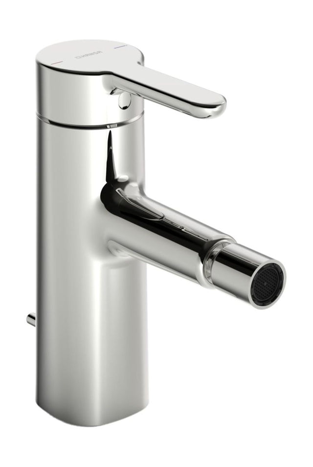 HANSA Einhebelmischer Bidet-Batt HANSADESIGNO Style 5173 Zugstangenablaufgarnitur Ausladung 117 DN15 Chrom, 51733283