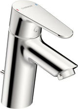HANSA EHM Waschtischbatterie HANSAVANTIS 5240 Ablaufgarnitur mit Zugstange Ausladung 109 mm Chrom, 52402263