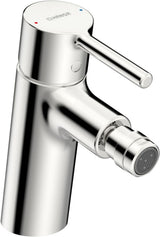 HANSA EHM Bidetbatterie HANSAVANTIS 5243 Ablaufgarnitur mit Zugstange Ausladung 113 mm Chrom, 52432267