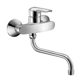 HANSA Einhebelmischer Küchenarmatur HANSAVANTIS 5253 Ausladung 200 mm DN15 Chrom, 52532103