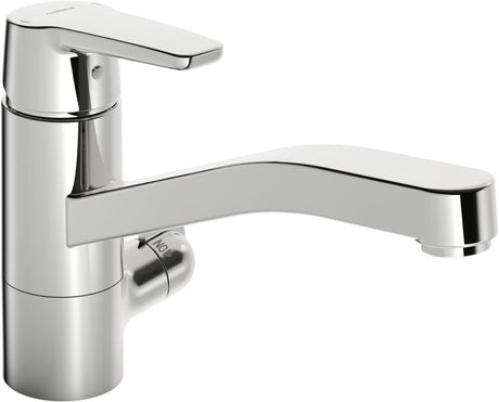 HANSA Einhebelmischer Küchenarmatur mit Spülmaschinenventil HANSAPOLO 5266 Ausladung 216 mm DN15 Chrom, 52662293