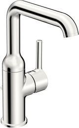 HANSA EHM Waschtischbatterie HANSAVANTIS Style 5454 Ablaufgarnitur mit Zugstange Ausladung 147 mm Chrom, 54542207