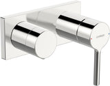 HANSA EHM Fertigmontageset für Wanne/Brause HANSAVANTIS Style 5482 Rosette eckig Chrom, 54829007