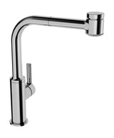 HANSA Einhebelmischer Küchenarmatur HANSARONDA 5491 2-strahlig Ausladung 221 mm DN15 Chrom, 54912283