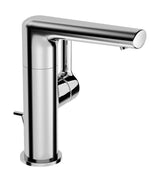 HANSA Einhebelmischer Waschtischbatterie HANSARONDA 5526 Zugstangenablaufgarnitur Ausladung 115 mm DN15 Chrom, 55262203