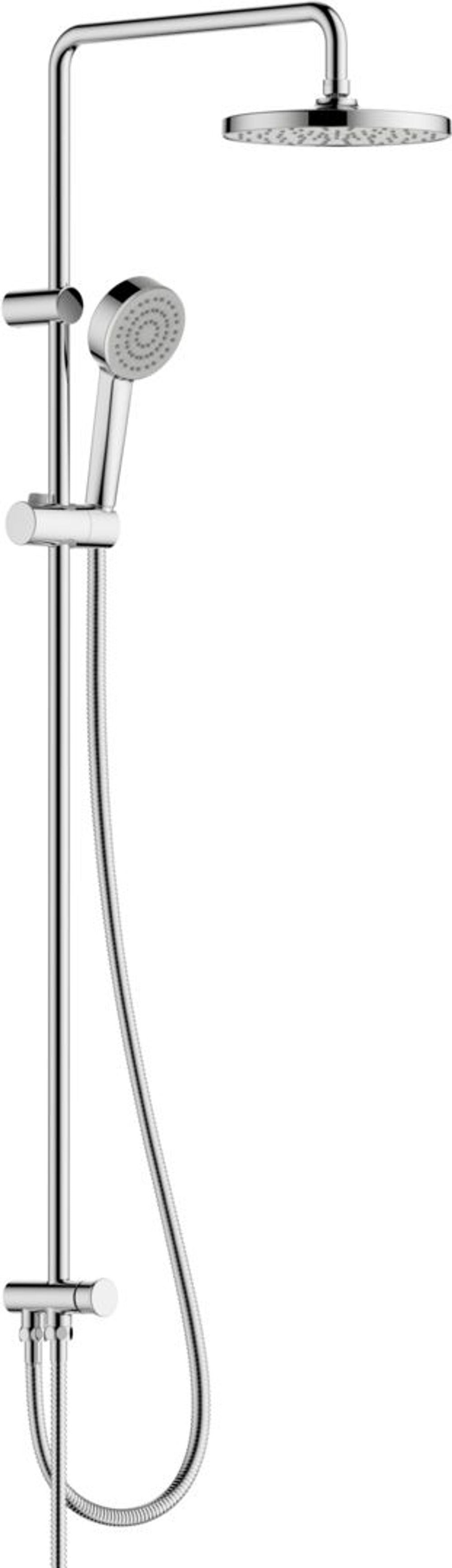HANSA Kopfbrause-Set HANSABASIC 5538 1-strahlig Chrom, 55380130