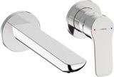 HANSA EHM Fertigset für Waschtisch-Batterie HANSABASIC 5560 Ausladung 185 mm Chrom, 55602103